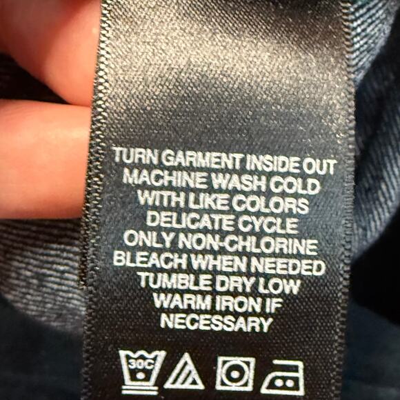 Kenneth Cole Dk Blue Straight Leg Denim Jeans Men's Size 40 x 32 - Picture 7 of 7